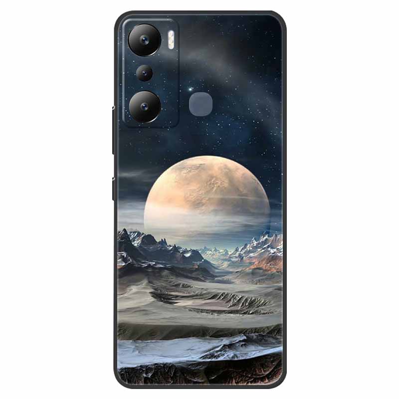 For Infinix Hot 20i Case Hot12i X665C Shockproof Soft Silicone TPU Back Cover For Infinix Hot 20i 20 I X665E Phone Cases 6.6"