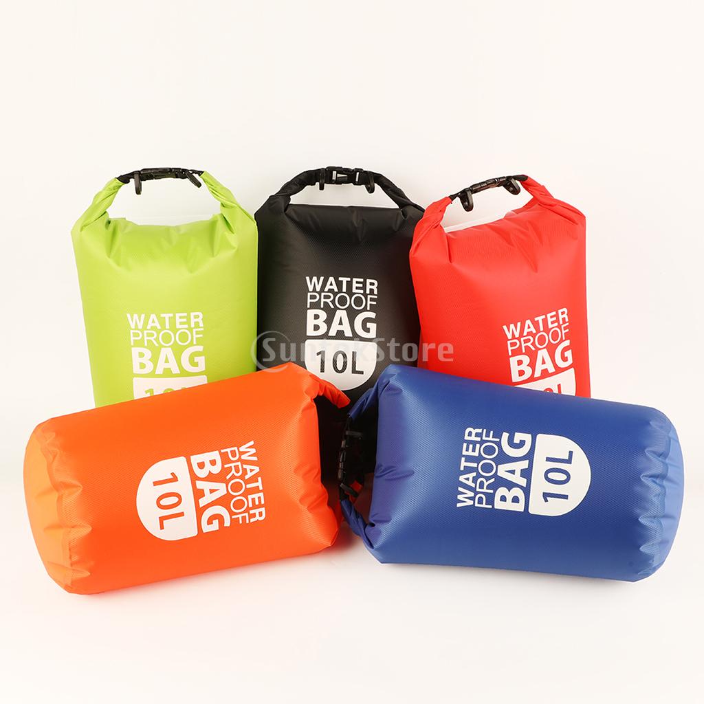 2L/5L/10L Waterproof Dry Bag Pack Sack Swimming Rafting Kayaking River Trekking Floating Sailing Canoing Boating Water Bag