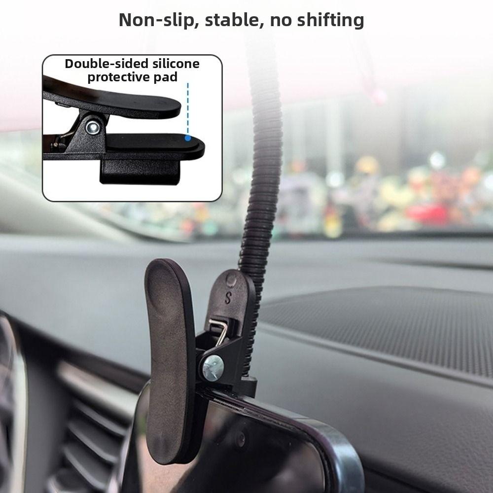 Bending Design Cell Phone Umbrella Anti-glare Phone Sun Shield  Shelter From Rain