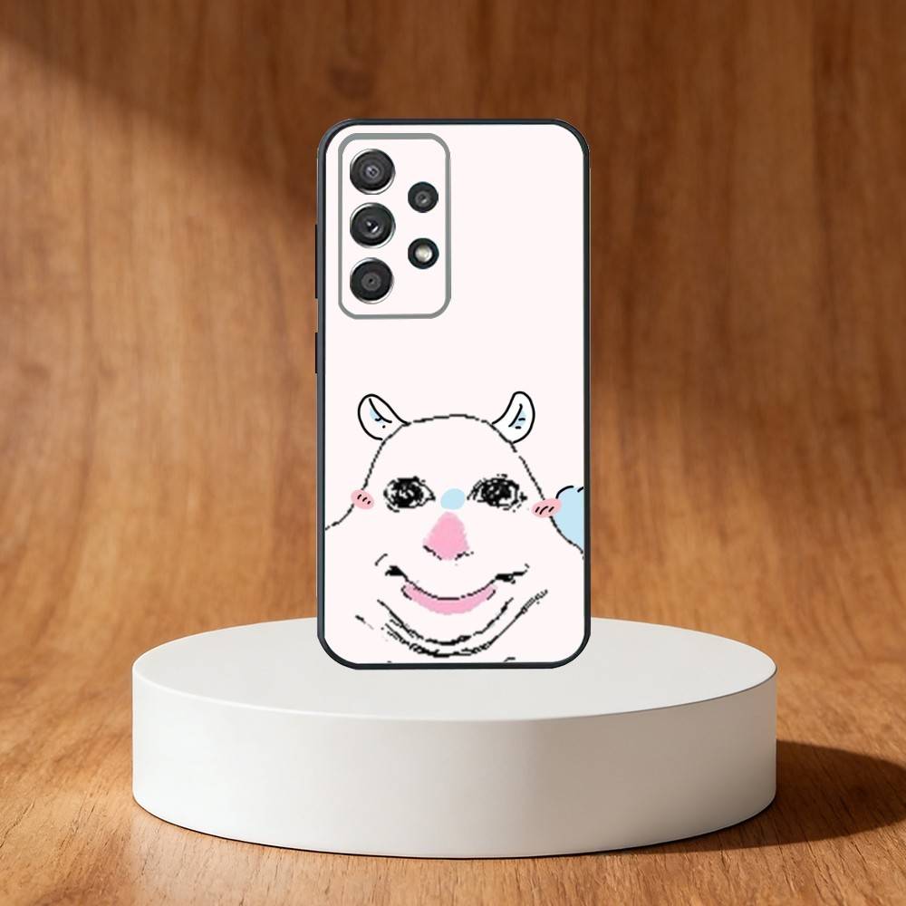 goofy hamster Phone Case For Samsung S25,S24,S21,S22,S23,S30,Ultra,S20,Plus,Fe,Note,10,9,5G Black Cover