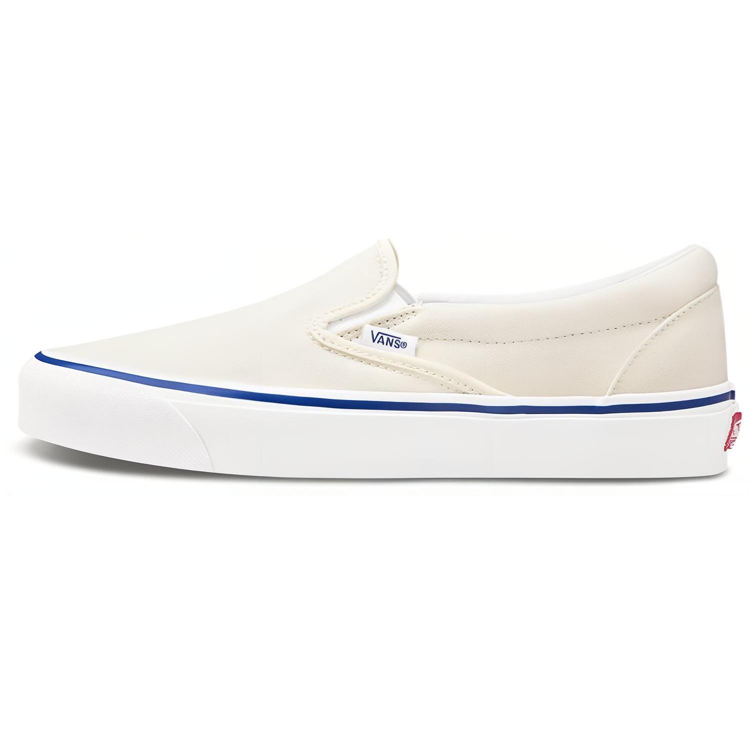 

Новые Vans Vault Og Classic Slip On Lx Canvas Classic White Blue VN0A45JK0RD 36.5
