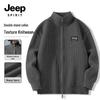 JEEP SPIRIT Men's Winter Stand-Collar Knit Sweaters