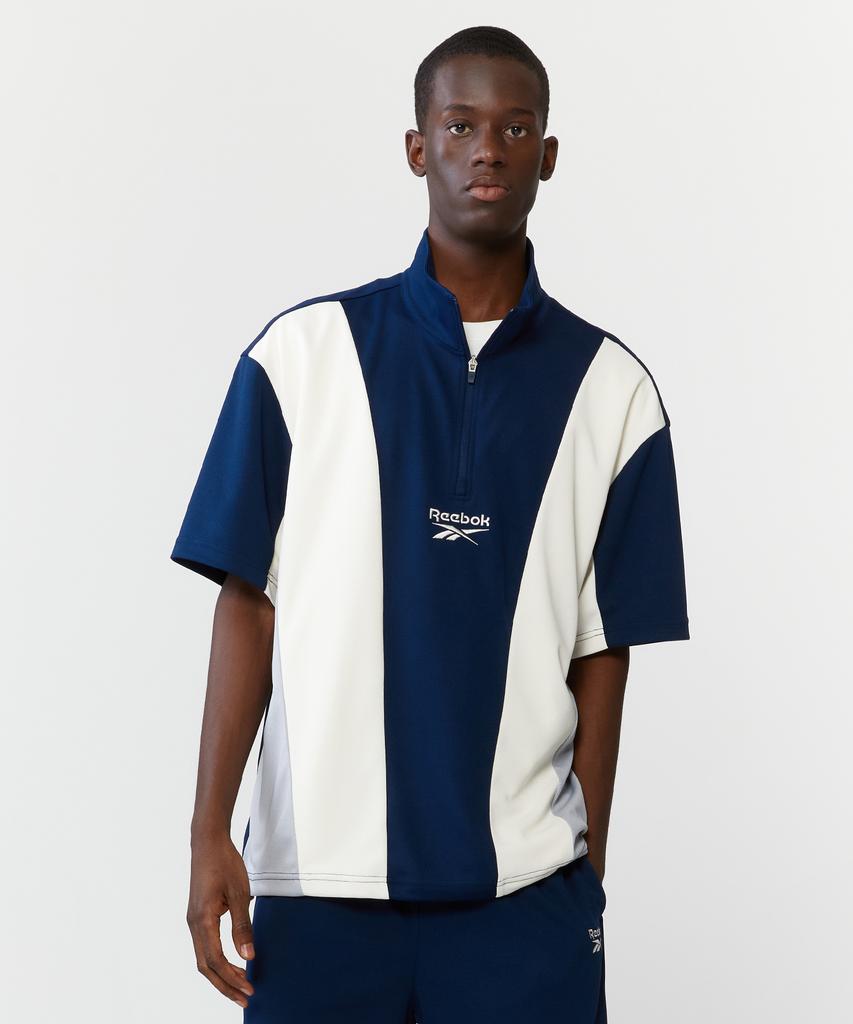 Reebok Vector Block Short Sleeve Anorak - Navy