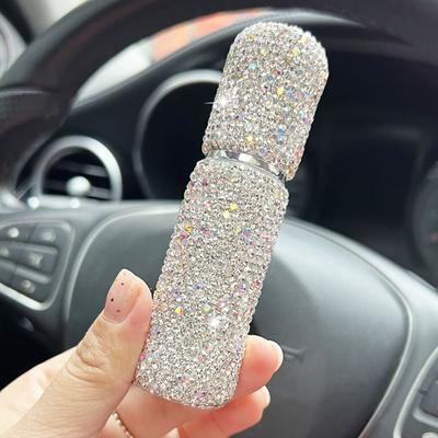 Full Rhinestone Perfume Bottle 10ml Cosmetic Refillable Bottles Storage Container