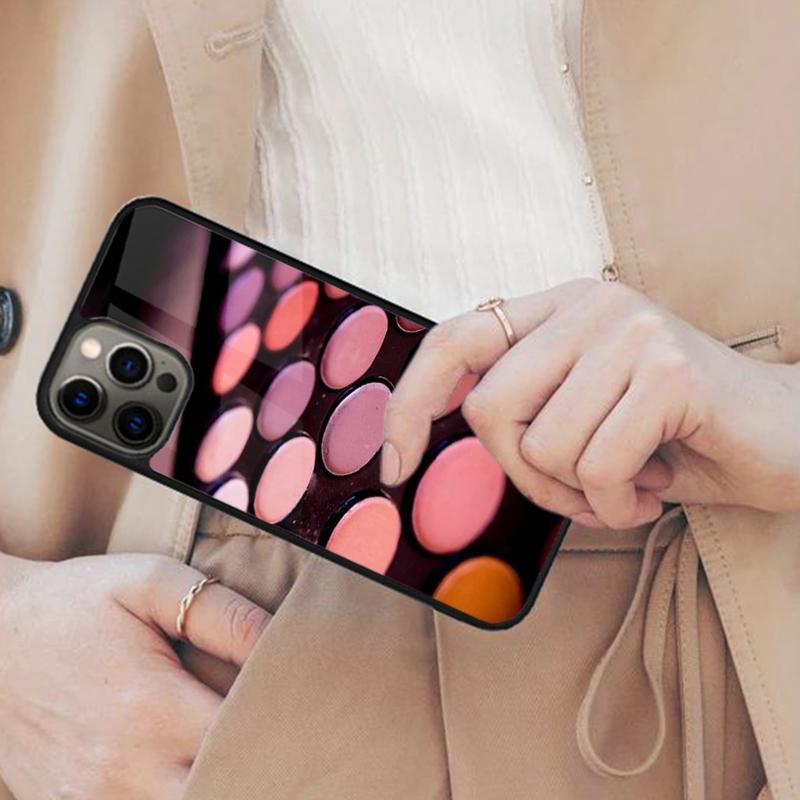 Makeup Eyeshadow Palette Magnetic Phone Case For APPLE iPhone 17 Air 16 14 13 12 Pro Max 15 Plus Wireless Charge MagSafe Cover