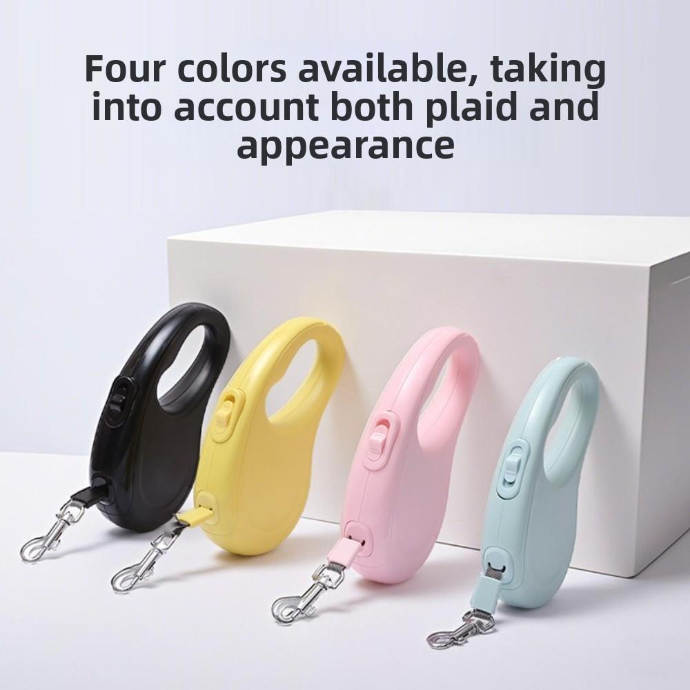 Haustier-Zugseil Automatisches Einziehbares 3 Meter 5 Meter Einfarbig Hundezubehör Mittelgroßer und Kleiner Hund Haustier-Zugvorrichtung