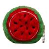 Novelty Plush Fruit Pouch Small Zippered Pocket Money Holder Kids Accessories