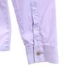 MIUMIU Made In Italy Long Sleeve Cotton Shirt 38 Purple Women Used