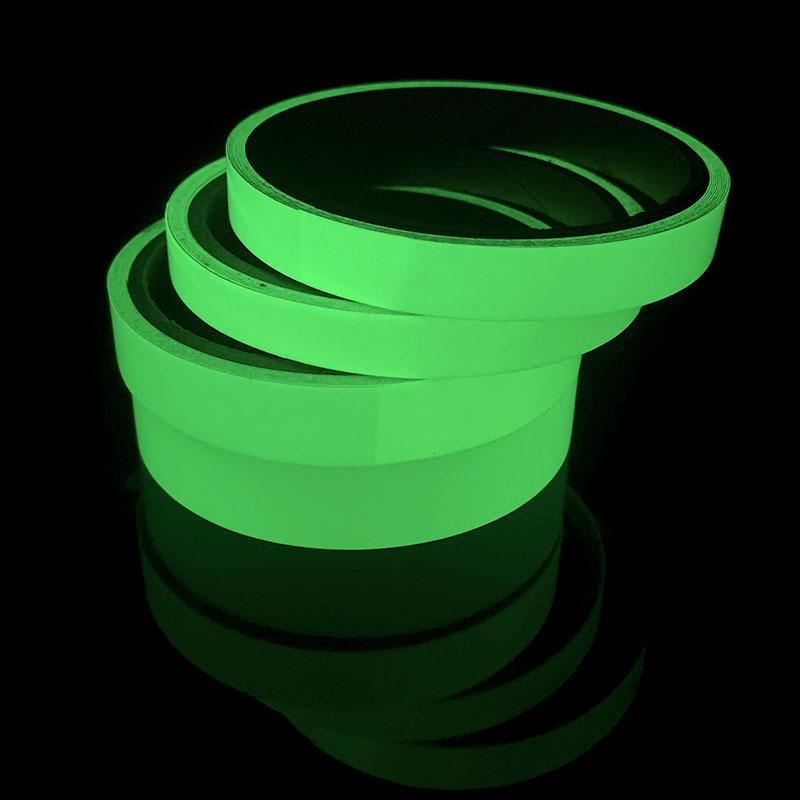 3M lysende tape advarselsbånd Glow In The Dark Veggklistremerker Stue Soverom Hjemmedekorasjon DIY Art Decal Fluorescerende