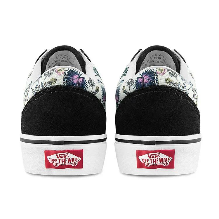 Vans Old Skool 'Paradise Floral' (Unisex) Black / True White Skate Shoes VN0A3WKT4QG