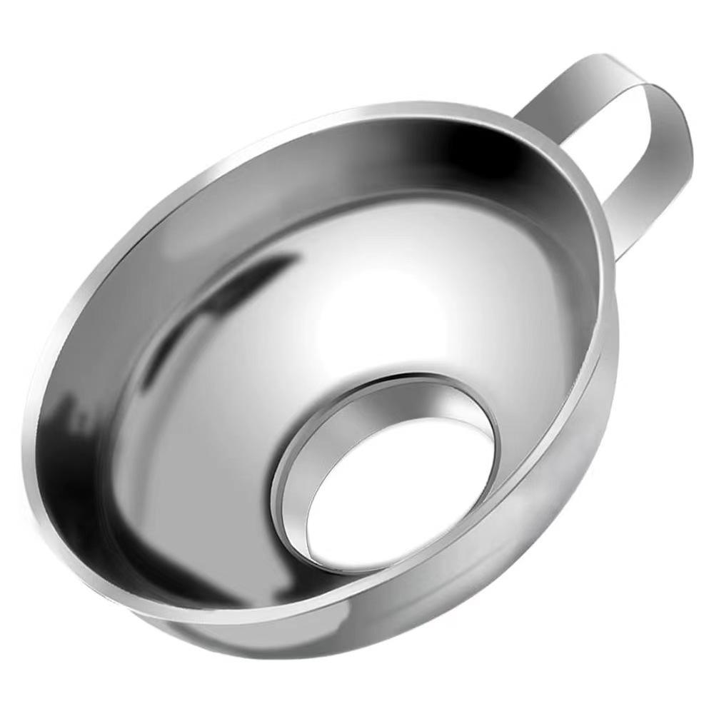 Edelstahl Multifunktionstrichter mit Griff - Weithals für Öl, Wein, Getreide, Heimgebrauch