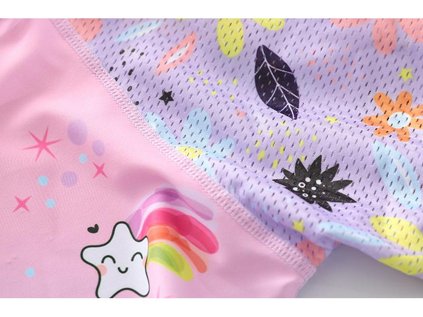 New Sporty Mesh Princess Skirted One-Piece Swimsuit for Girls