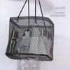 Large Capacity Cosmetic Bag Portable Travel Wash Handbag Bathroom Transparent Shower Makeup Pouch Unisex Toiletries Organizer