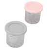 2PCS Ice Crm Pints Cup 600ml Ice Crm Container Storage Jar for   NC299AMZ NC300s