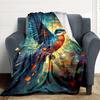 1pc Avian Colors Lightweight Flannel Blanket, Comfortable and Warm Blanket, for Office and Camping Sofa Bed, Livingroom200