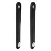 Unique Black Accordion Bellow Strap with Reinforced Edges and Secure Fastening System Suitable for Offering Durability