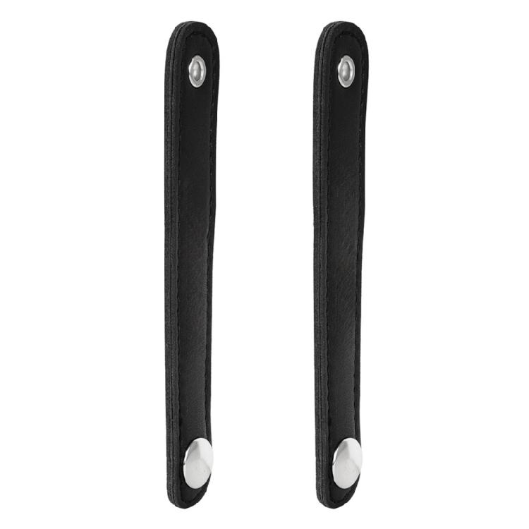 Unique Black Accordion Bellow Strap with Reinforced Edges and Secure Fastening System Suitable for Offering Durability