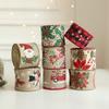 Linen Christmas Ribbons Christmas Trees Rattan Wreaths Decorative Ribbons Ribbons Party Supplies Atmospheric Decoration Ribbons