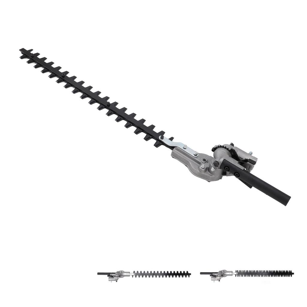 Hedge Trimmer Head 9 Spline High Pole Brush Grass Cutter Harvester Mower For Garden Tools Spare Parts