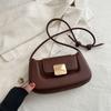 Baguette Bag Fashion Women's Bag Crossbody Bag New Armpit Bag One Shoulder Portable Trendy Simple Women's Bag