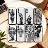 Gladiator b-Black Phone Case For Samsung Galaxy A73,A72,A71,A70,A53,A52,A51,Others Soft Black Cover