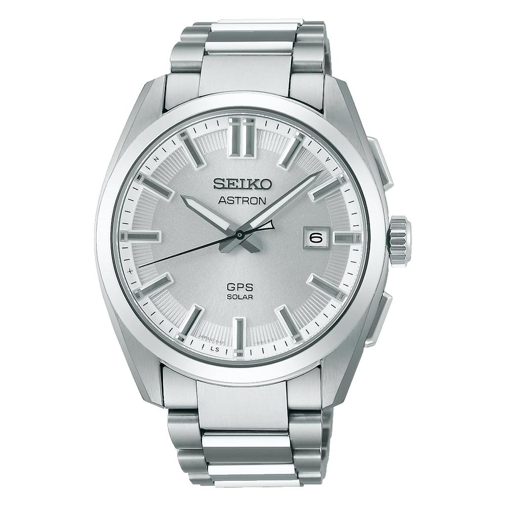 Seiko Astron Origin GPS Solaruhr SBXD031 Herren Silber