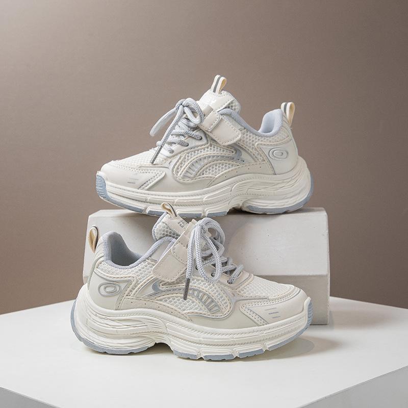 Girls' dad shoes medium and older children's sports shoes 2025 spring and autumn boys' casual shoes fashion trendy children's models