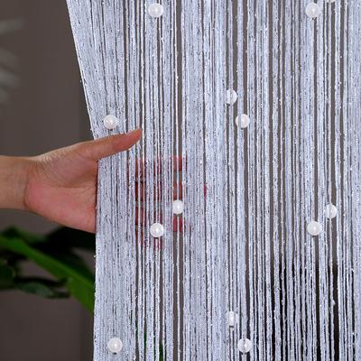 Beaded Curtain Door String Curtains for Doorway Tassels Beads Hanging Fringe Room Divider Window Hallway Entrance Wall Closet Bedroom Decor Crystal