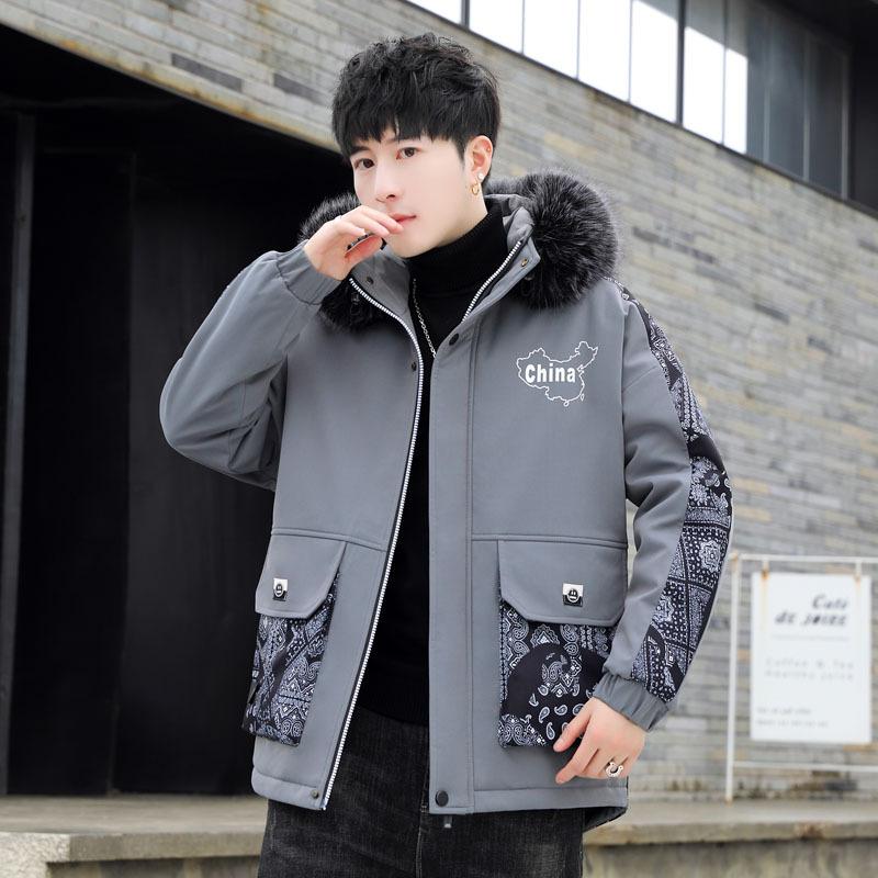 Thickened Winter Padded Jacket Loose Versatile Jacket Teen Padded High School Student Padded Jacket