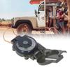 Hiking Compass Multifunction Aluminium Alloy Accurate Responsive Portable Survival Compass for Outdo