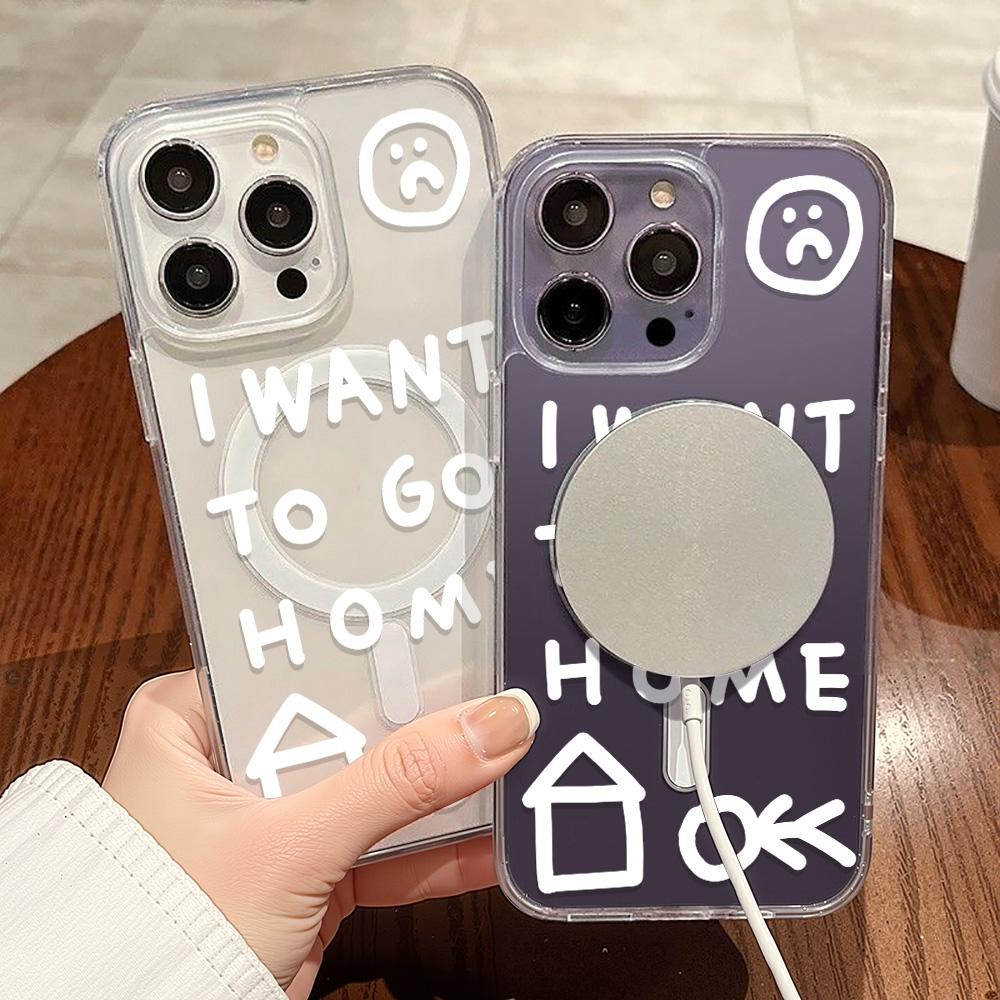 Magnetic Phone Case for iPhone 12 14 16 17 Pro 17 16 15 14 13 12 Pro Max 12 13 14 15 16 High Quality Shockproof Shell Full Protection Cute Style