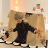 Cool Jujutsu Kaisen Gojo Satoru creative anime cartoon printed pattern fashion personality soft skin-friendly flannel blanket