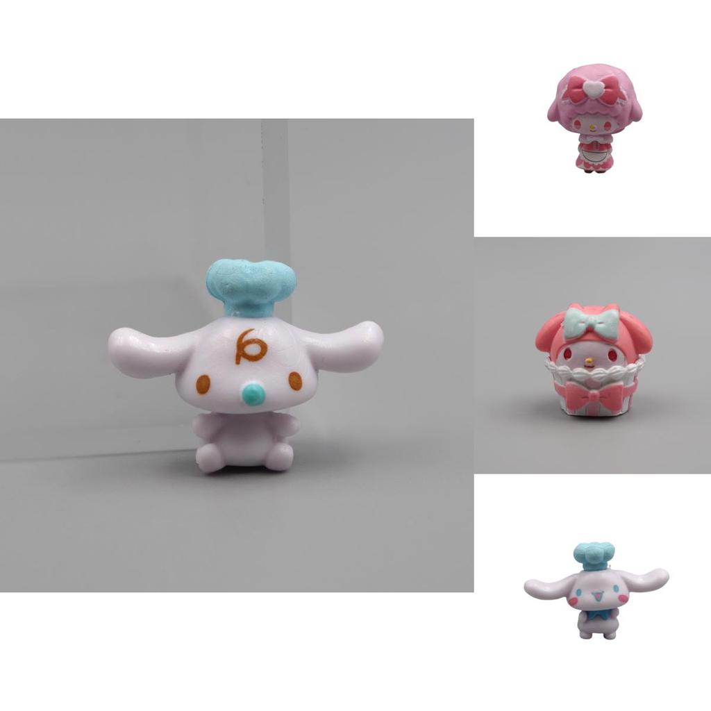 Kuromi My Melody Figurka Ručně vyráběná Panenka Malého Ďábla Zdobení na Dort