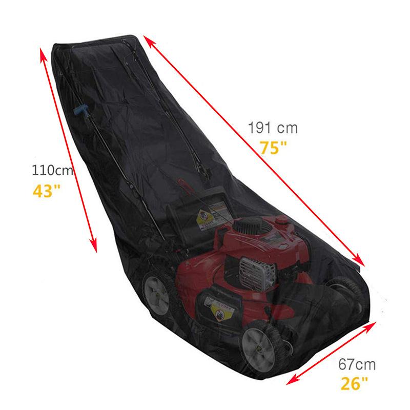Lawn Mower Dust Cover Hand-pushed Lawn Mower Dust Cover Protective Cover Rainproof Universal Size