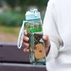 Capibala Straw Cup Cute Children's Straw Cup High Appearance Student Carrying Rope Portable Cartoon Water Cup Sports Water Cup