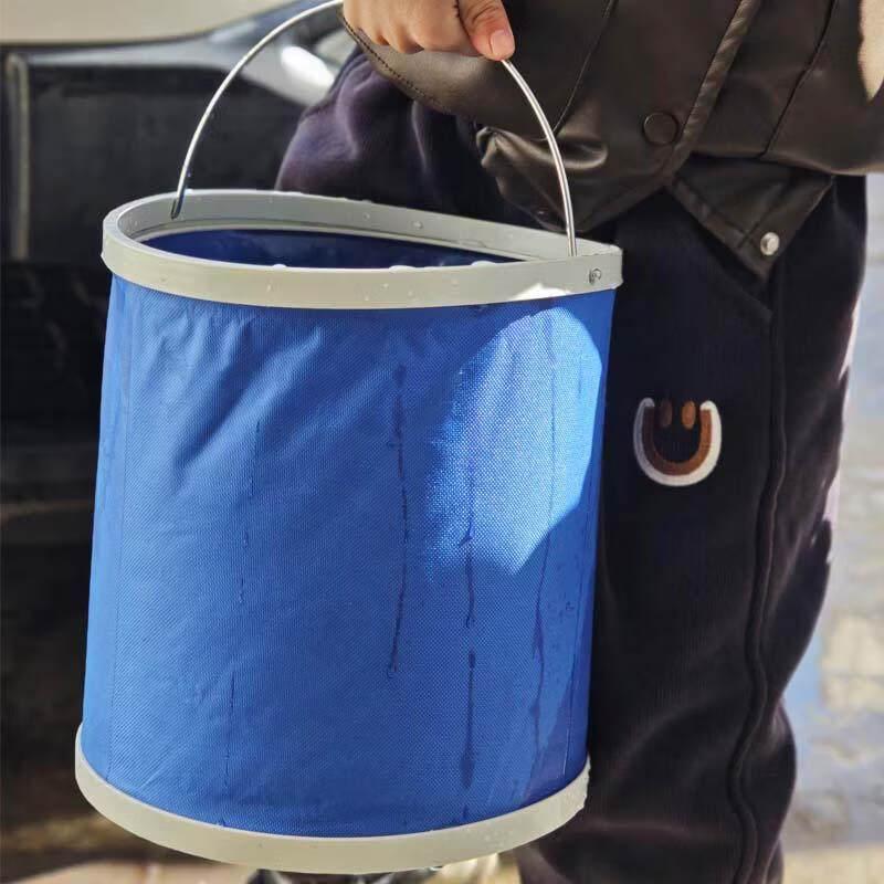 ZISIZ Portable Folding Waterproof Oxford Bucket