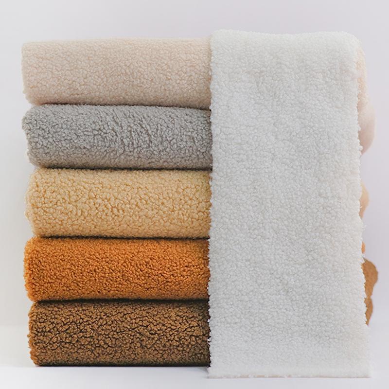 160x50cm/160x200cm Thickened Lamb Wool Fabric For Winter Outerwear,Hoodies, Pillows, Pet Beds, Handmade DIY Clothing Fabric