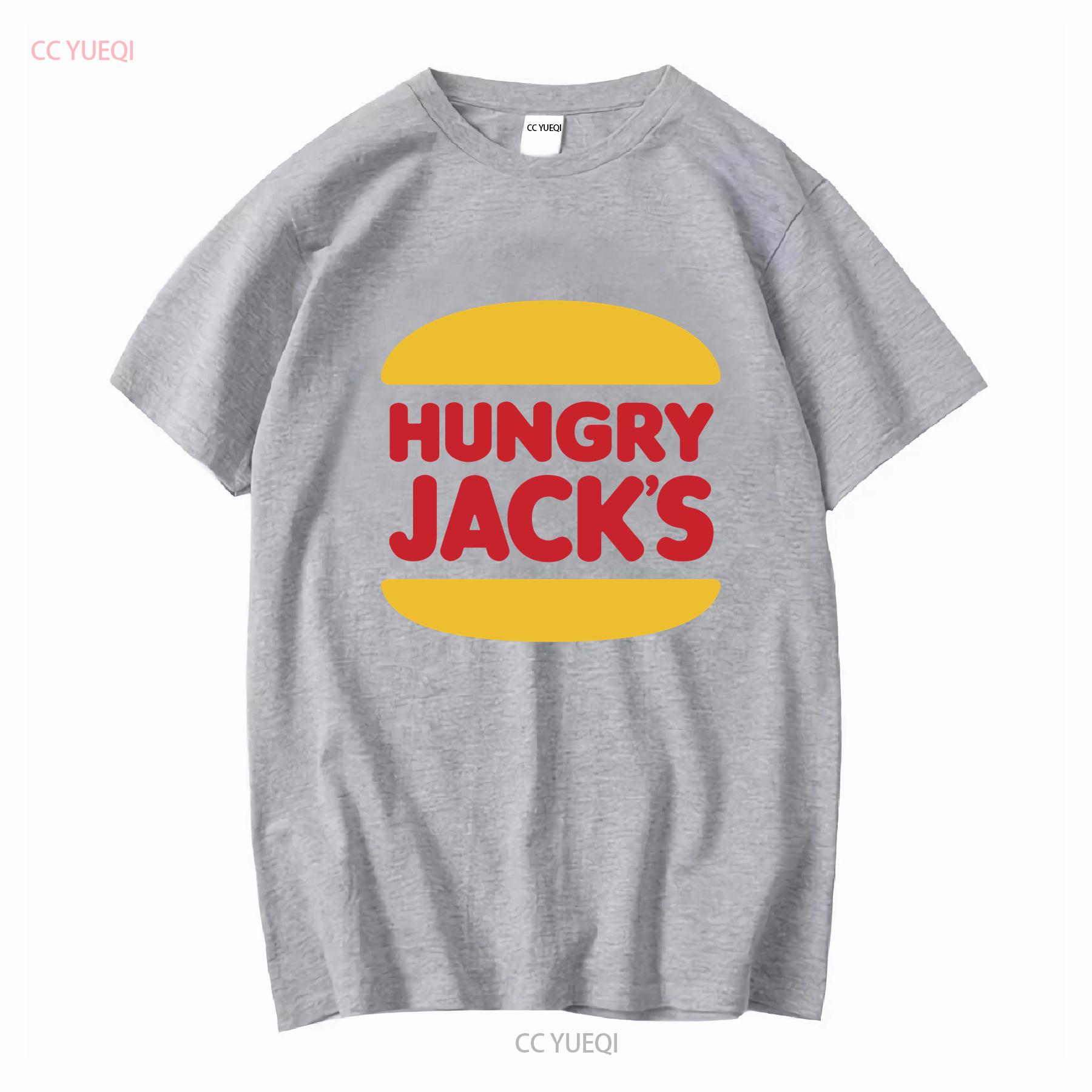 

Футболка Hungry Jacks с длинным или коротким рукавом винтажная стираная удобная унисекс мужская стильная модная с мягким принтом S