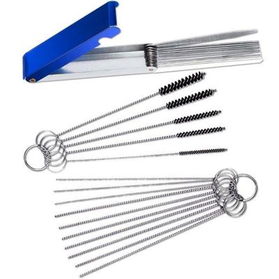 Kingsie Motorcycle Carburetor Kit Cleaning Needles Brush Cleaning Wire Cleaning Tool Maintenance Supplies