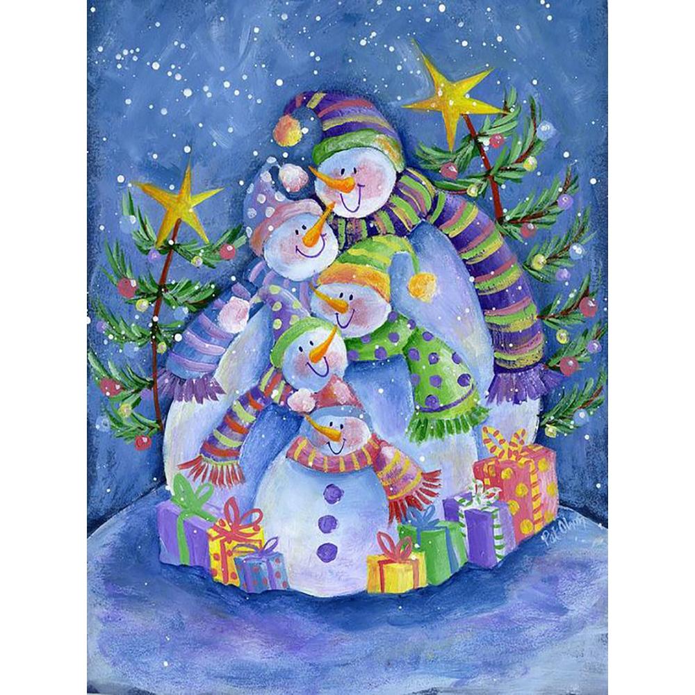 Diamond Painting Christmas Teddy Bear Picture Of Rhinestone Diamond Embroidery Cartoon Mosaic Handmade Christmas Gift