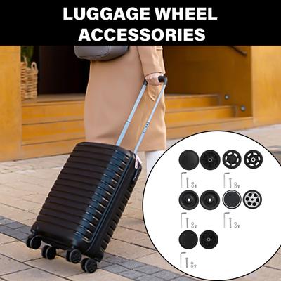 1PC Practical 360 Degree Spinner Wheels for Suitcases Replacement Quiet Rolling Trolley Case Accessories