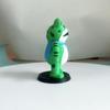 Funny Portland Protest Frogs Statue Desktop Ornament Protest Resist No Kings Cute Frog Figurines Home Office Decor Gifts