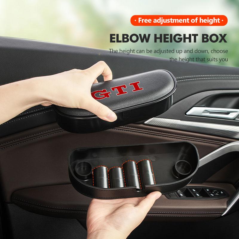 Car Seat Knee Cushion Soft Pad Handrail Elbow Comfort Support For Volkswagen P0 Jetta Golf4 5 6 Beetle CC B5 B6 B7 EOS GTI MK2 BH0