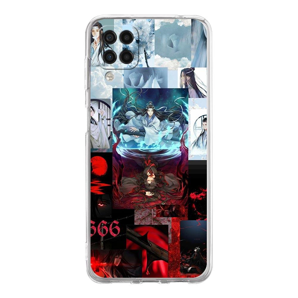 Clear Phone Case for Samsung Galaxy A13 A51 A71 A21S A12 A11 A31 A52 A41 A23 A53 A73 A32 5G A03S Soft Cover Anime Mo Dao Zu Shi