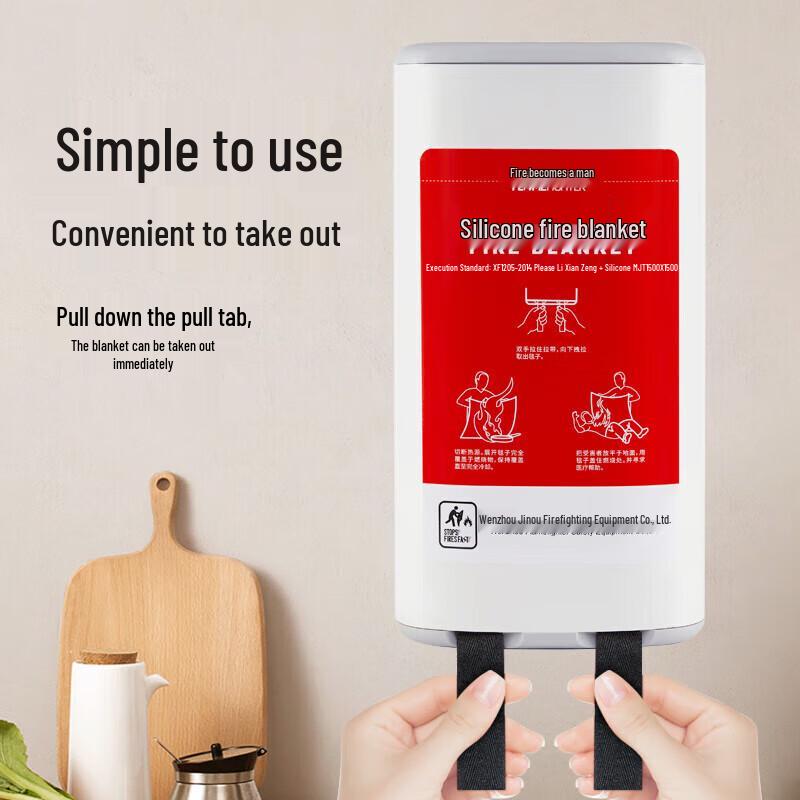 Flame Warrior Silicone Fire Rescue Blanket