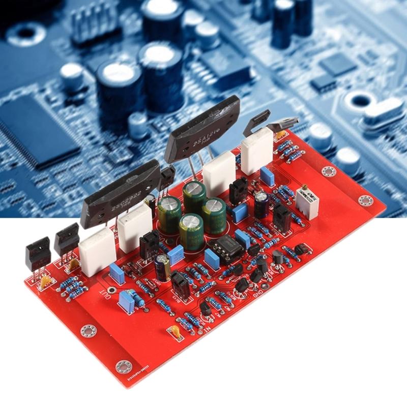 Power Amplifier StereoAmp HiFi Y Base On 933 Circuit Feedback 150W 2SA1216 2SC2922 for Home Theaters