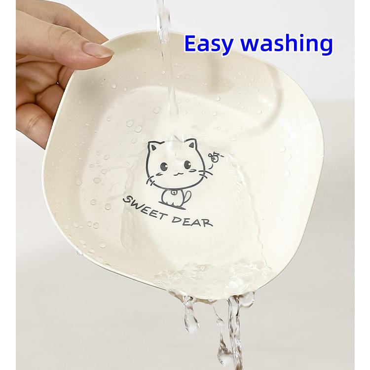 5 Pcs/ 10 Pcs Cat Bowl, Cat Feeding Watering Supplies