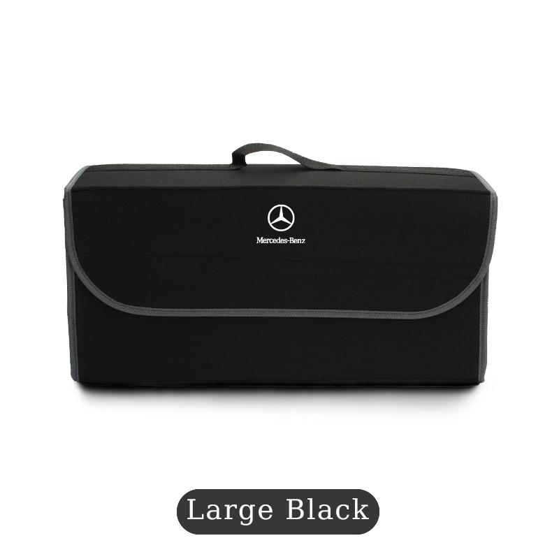 UJQJG1 2026 Hot Car Folding Storage Bag Travel Organizer Tool For Mercedes Benz AMG W203 W206 W220 W205 W211 W212 GLE GLS CLS GLC CLA G