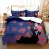 3D Print Anime Kaguya-sama Love Is War Mis Huiye Beding Set Young Boys Young Girls Twin Quen Sized Dimensions Soft Duvet Cover Pilowcase Bed Children