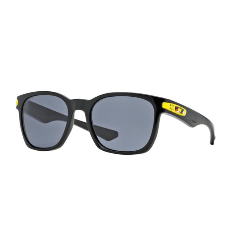 

Oakley Logo Temples Plate Frame Irregular Sunglasses Unisex Black F чёрный